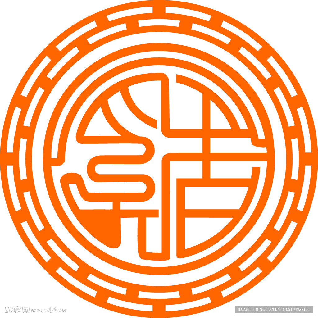 中式传统福寿纹图案