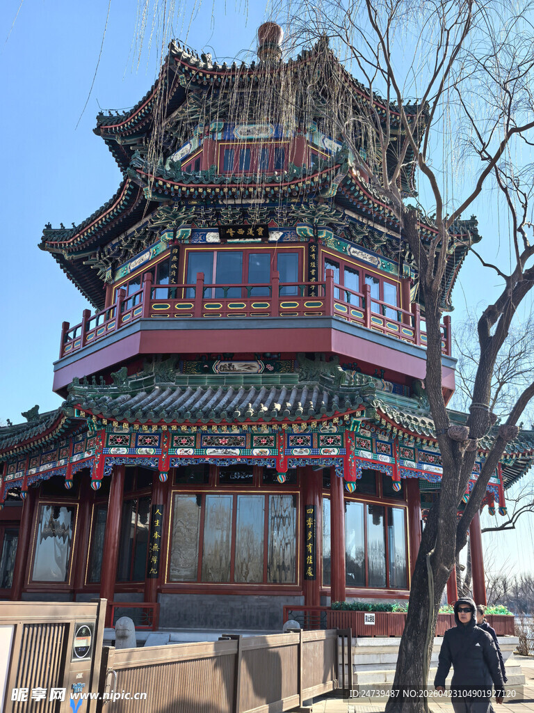 什刹海的望海楼