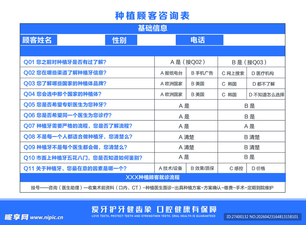 招聘职位信息表