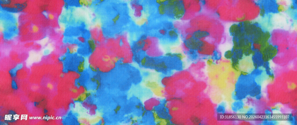 多彩抽象水彩图案