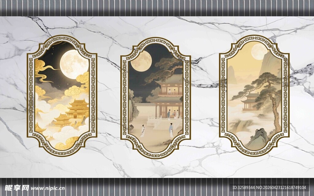 中式古典风格装饰画