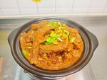 美味砂锅炖菜红烧仔鸡锅仔红烧鸡