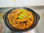 美味砂锅炖菜毛豆烧鸡 红烧鸡锅