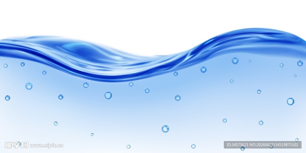蓝色水波背景