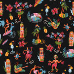 热带风情图案 多彩海岛元素