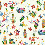 夏威夷风情图案元素集合