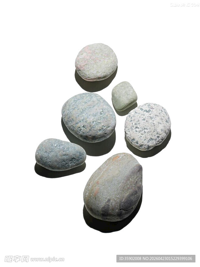 圆润鹅卵石摆件