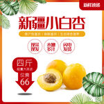 新疆小白杏四斤仅需60元