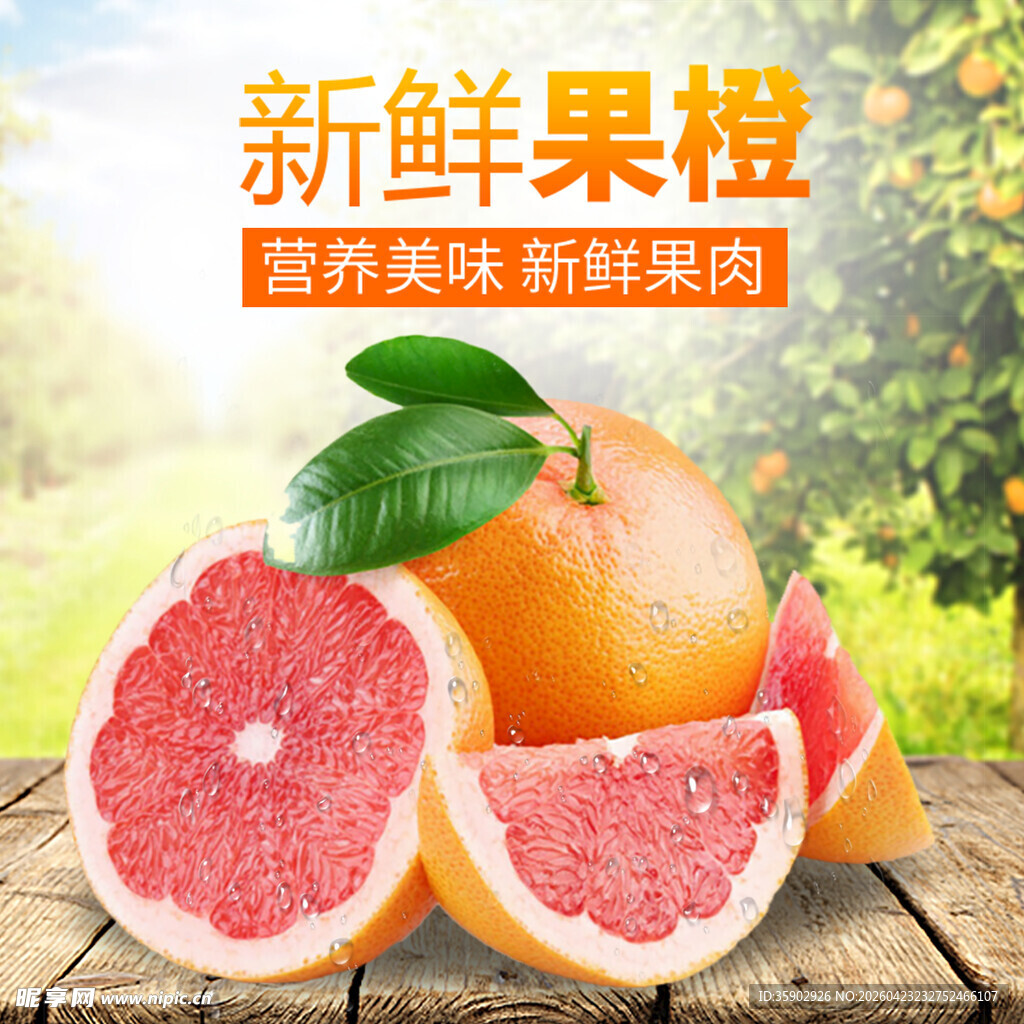 新鲜果橙营养美味新体验