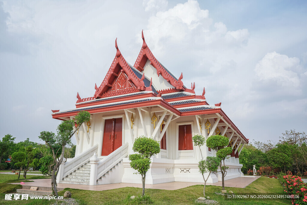 泰国传统风格庙宇建筑