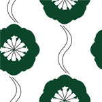 绿色花朵图案背景设计