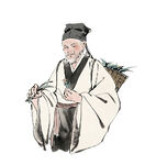 古代采药老者
