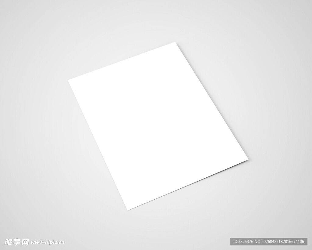 空白信纸设计展示样机