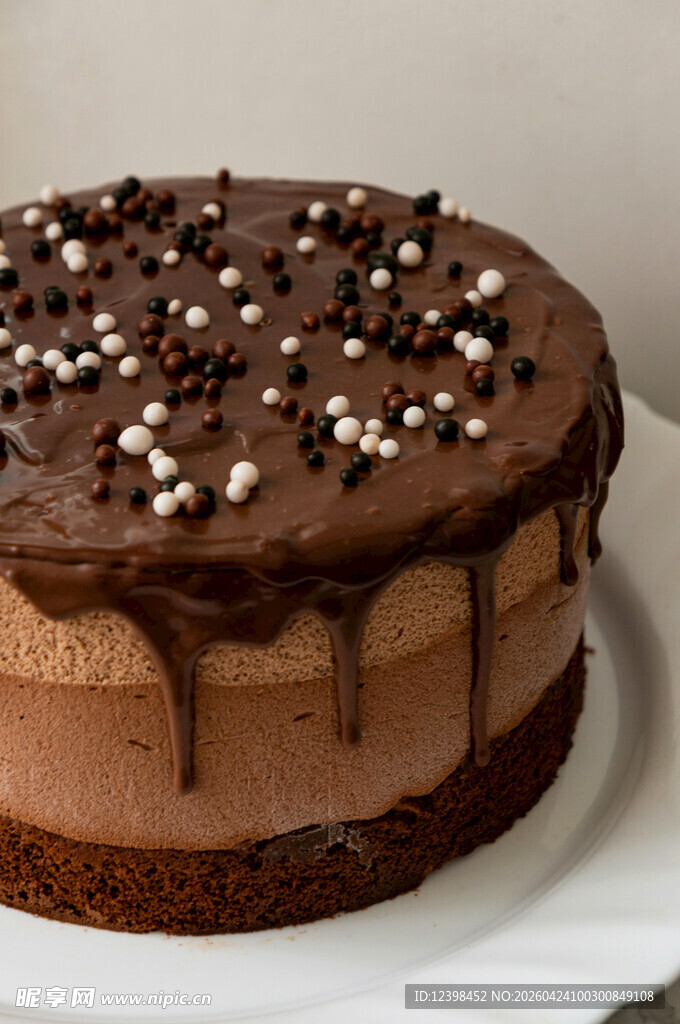 巧克力淋面蛋糕