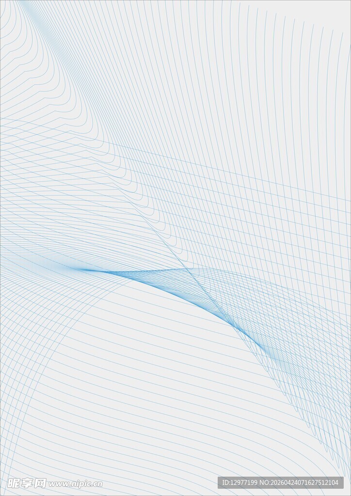淡蓝色抽象线条背景图