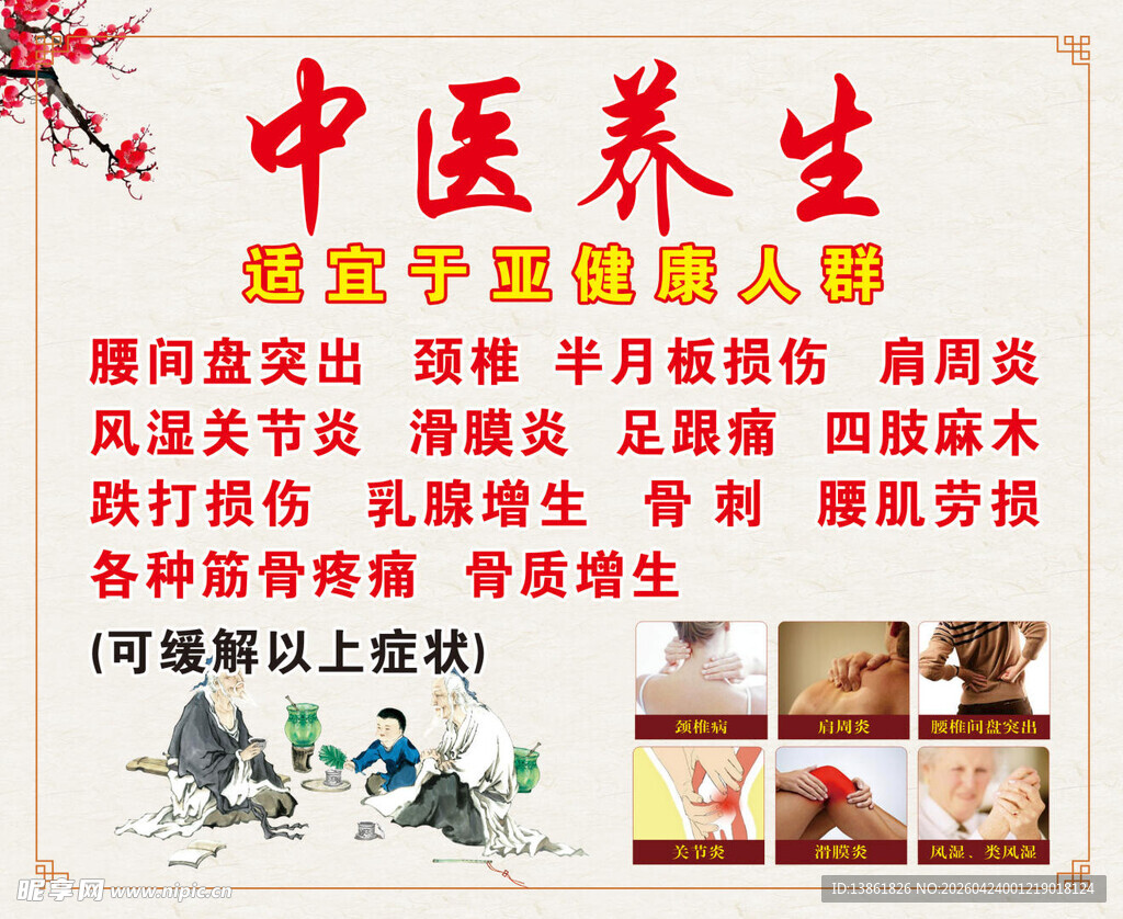 中医养生 腰间盘突出