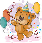 小熊欢乐生日派对