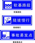 道路警示标识集合