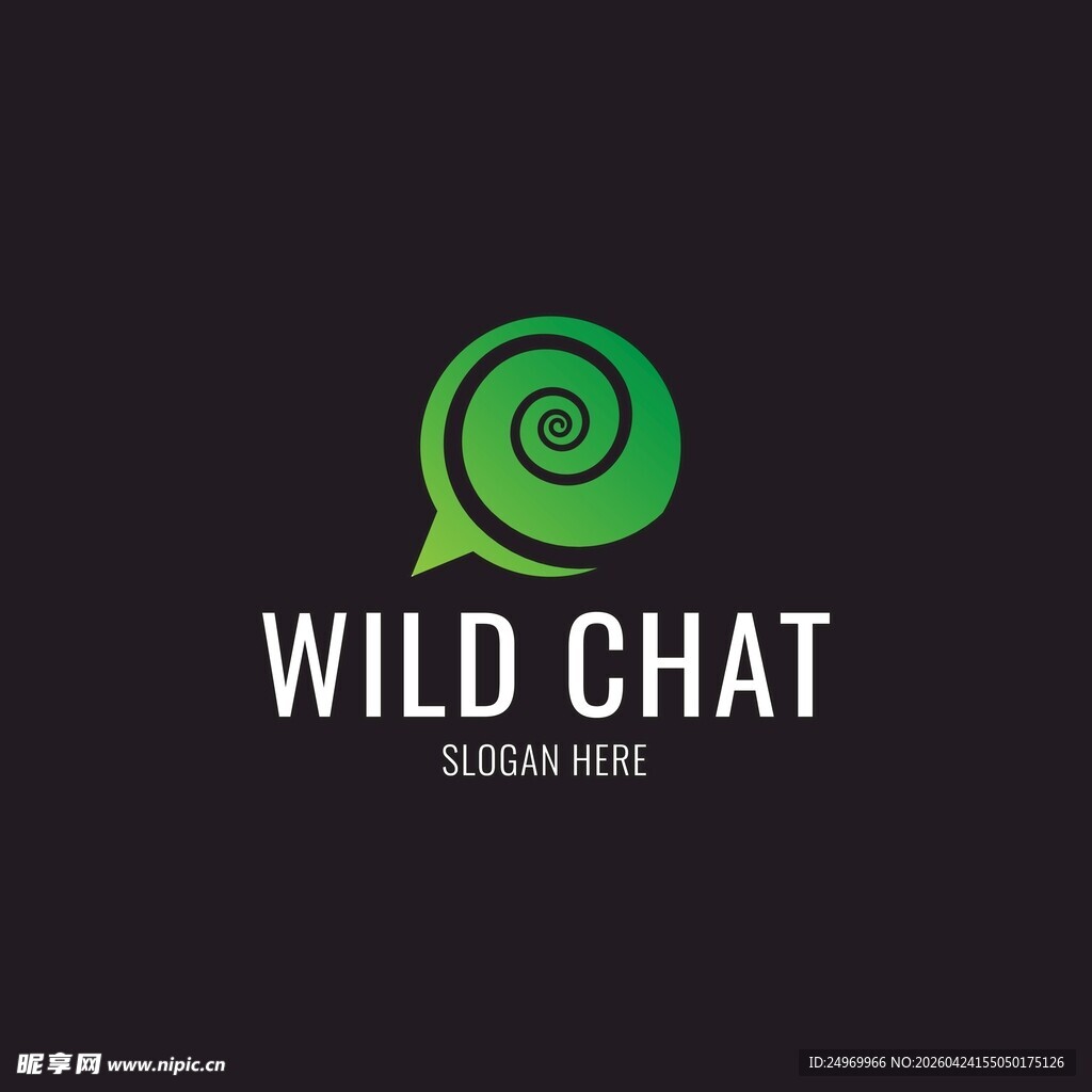 Wild Chat创意标志设计
