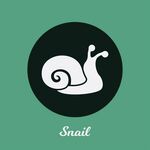 简约蜗牛图标