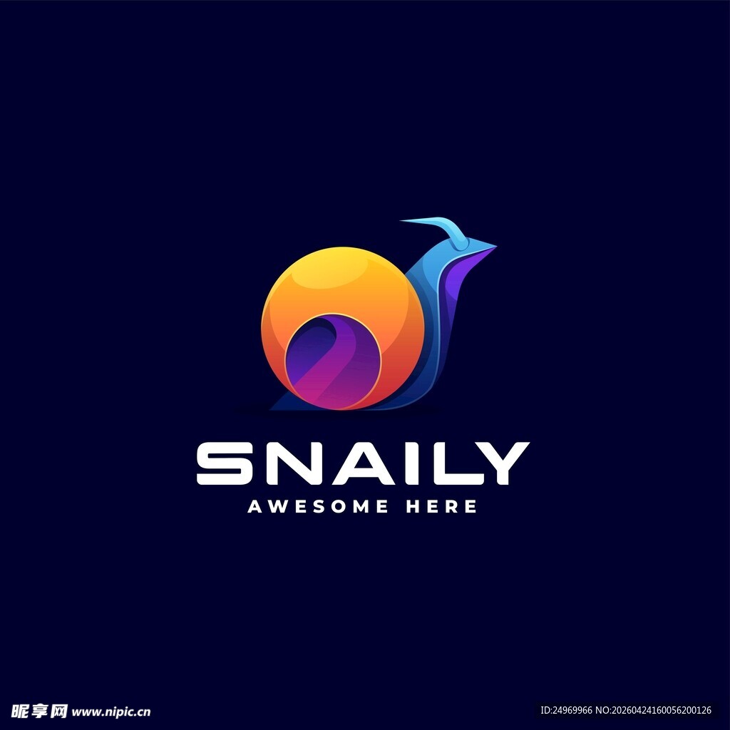 SNAILY创意蜗牛标志设计