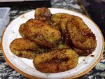 香酥红糖糍粑摆于盘