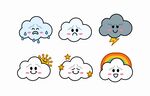 卡通云表情