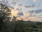 黄昏山林美景