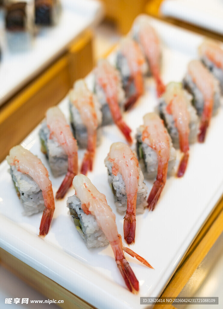 鲜虾寿司