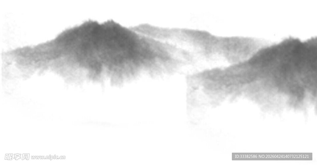 水墨山水意境图