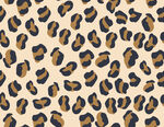 豹纹图案纹理背景