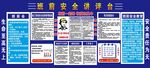 班前安全讲评台宣传栏
