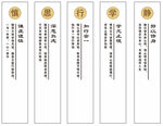 企业立柱文化墙