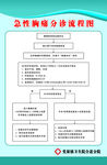 急性胸痛分诊流程图
