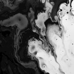 水墨抽象艺术纹理画面