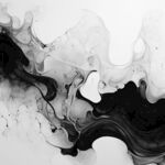水墨抽象艺术纹理图案