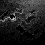 黑色烟雾抽象纹理背景图