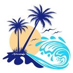 海岛度假素材