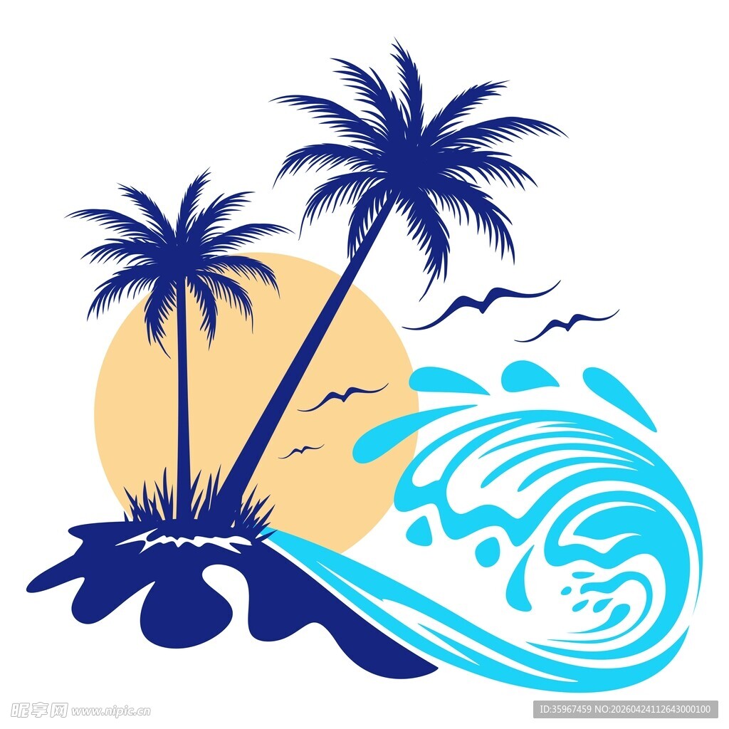 海岛度假素材