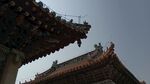 中式古建筑屋顶一角