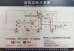 消防疏散示意图