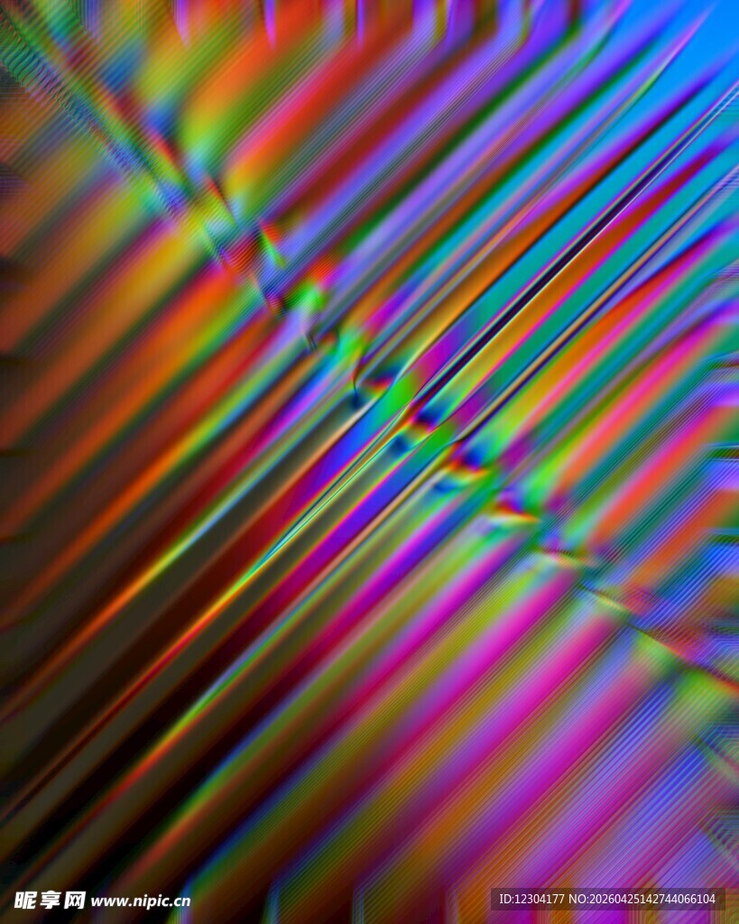 炫彩条纹抽象背景图案