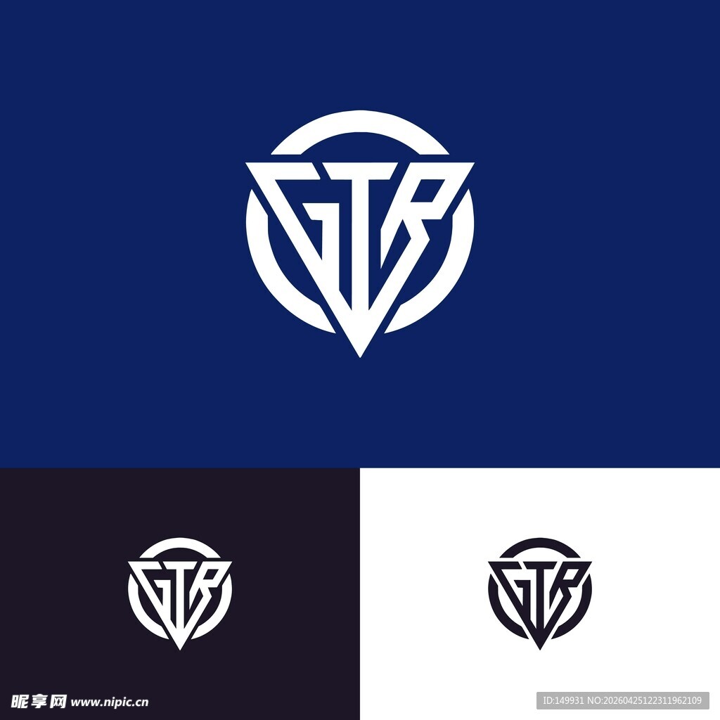字母标志素材
