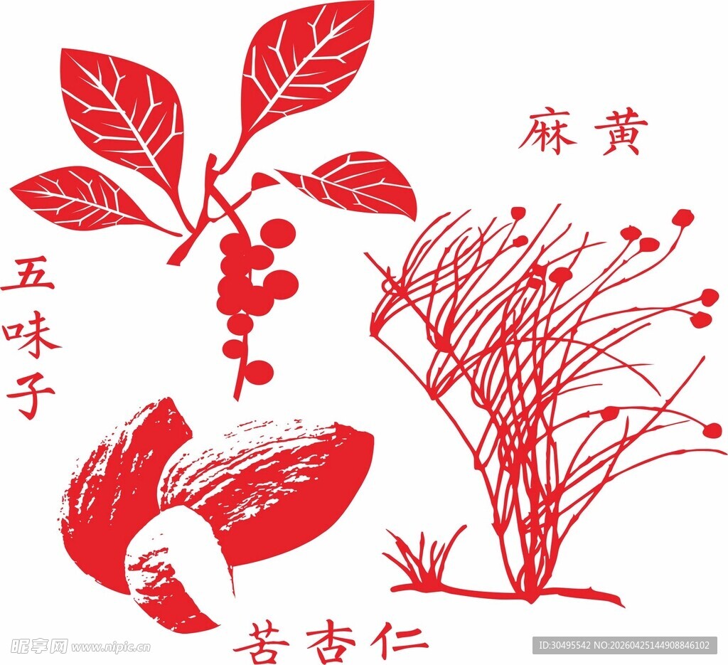 传统中药材图示