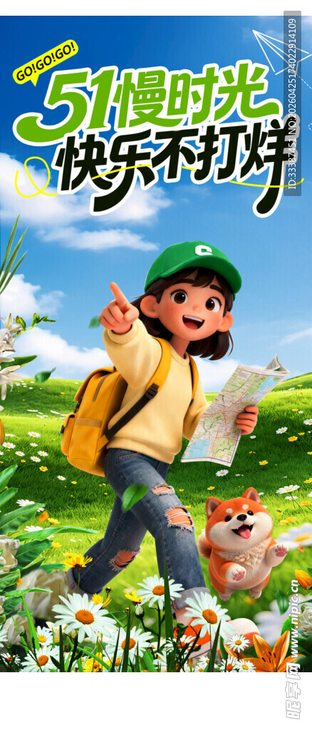 儿童户外嬉戏美好时光