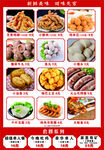 小吃系列海报