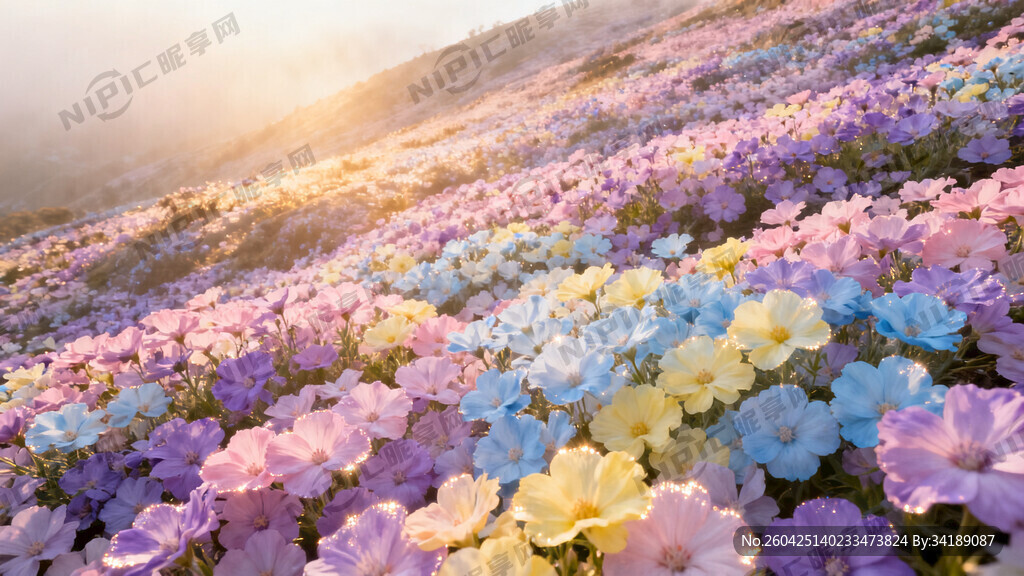 梦幻花海
