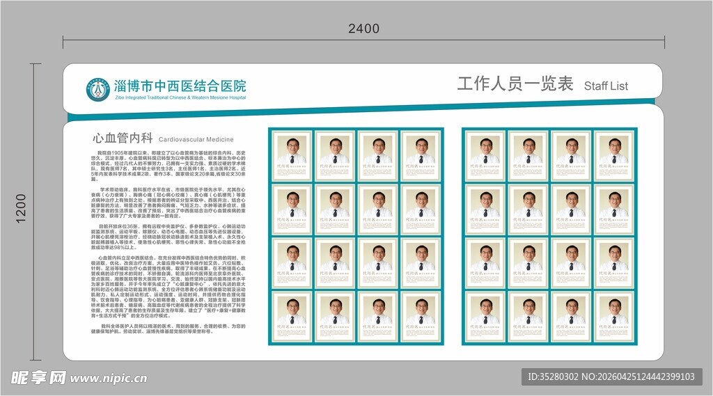 医护人员一览表