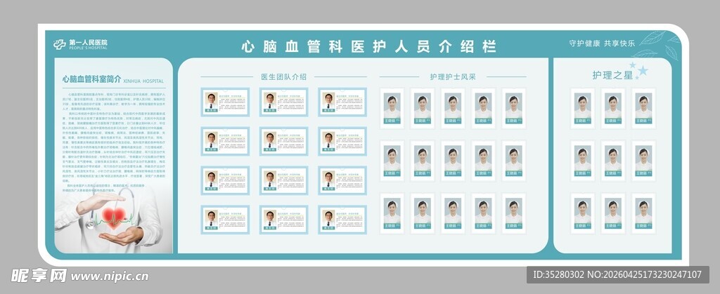 医护人员一览表