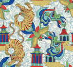 中式传统动物建筑纹样图案